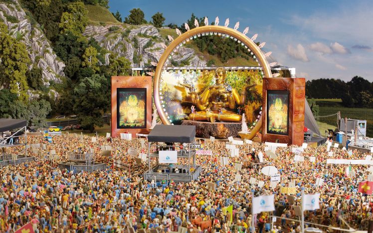 Miniland Hamburg - DJ Bobo Bühne: Schweiz Djbobo Tag